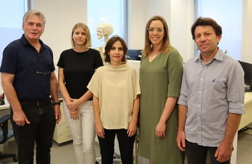 Equipo de investigación de la Universidad de Tel Aviv que participó en la excavación. (Gentileza) Equipo de investigación de la Universidad de Tel Aviv que participó en la excavación.