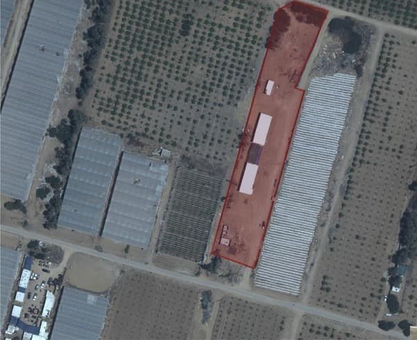 El sitio de fabricación de armas de Hamás atacado por las FDI. (Unidad de Portavoces de las FDI) El sitio de fabricación de armas de Hamás atacado por las FDI.