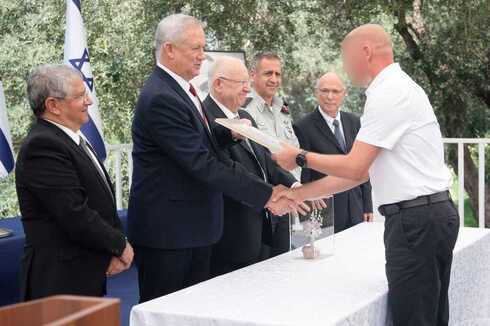 Entrega de premios en la residencia oficial del presidente de Israel en Jerusalem. (Unidad de Portavoces de las FDI) Entrega de premios en la residencia oficial del presidente de Israel en Jerusalem.