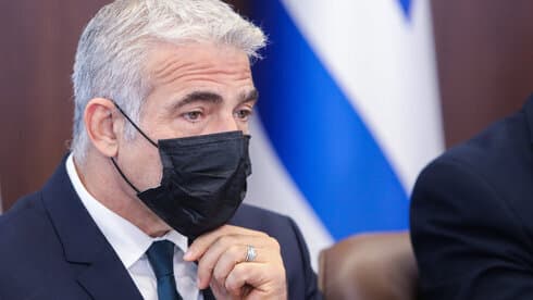 Yair Lapid, ministro de Relaciones Exteriores. 
