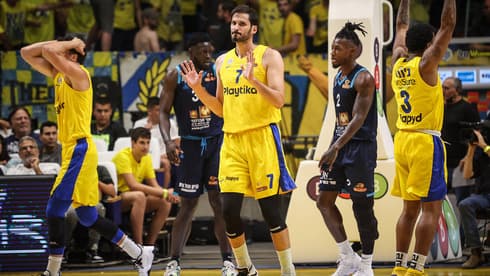 Caspi en el Maccabi Tel Aviv.