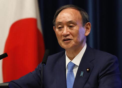 Yoshihide Suga, primer ministro de Japón.