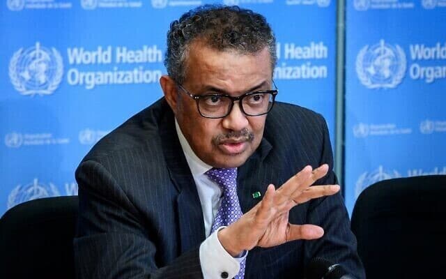 Tedros Adhanom Ghebreyesus, director general de la OMS. 