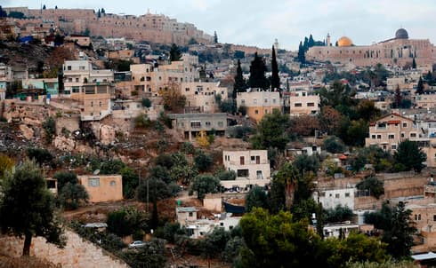 Barrio de Silwan en Jerusalem Este. 