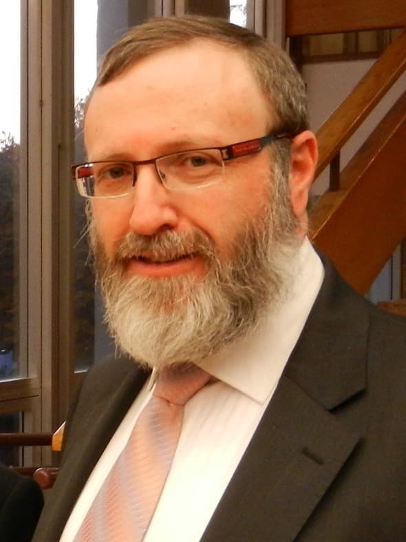 Rabino Avraham Krieger.