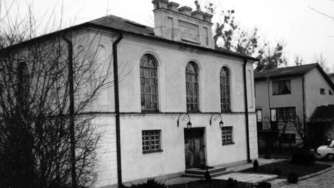 La sinagoga es el único vestigio que queda de la vibrante comunidad judía de Wislowitz.