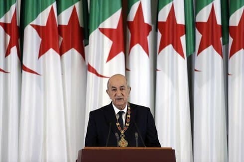 El presidente argelino Abdelmadjid Tebboune. 