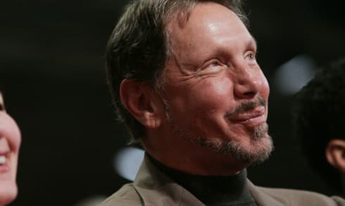 El multimillonario Larry Ellison.
