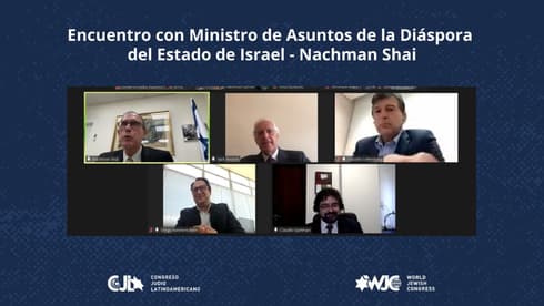 El ministro de Asuntos para la Diáspora de Israel se mostró contento con la conformación de la última coalición de gobierno. 