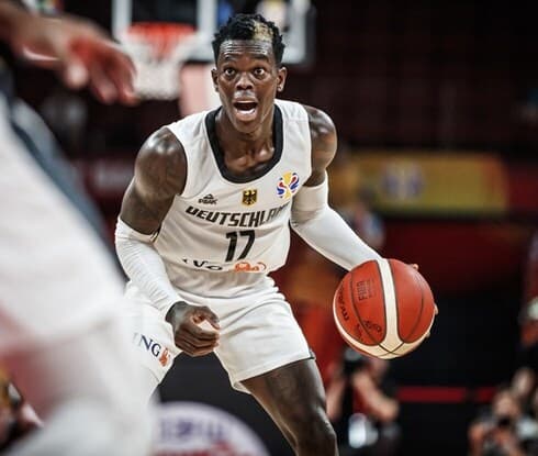 Dennis Schroeder, estrella de la selección alemana.