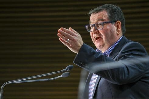 Grant Robertson, viceprimer ministro de Nueva Zelanda.