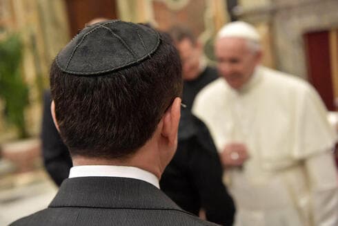 El papa Francisco en la conferencia de Roma sobre la responsabilidad de los países en la lucha contra el antisemitismo. (EPA) El Papa Francisco en la conferencia de Roma sobre la responsabilidad de los Estados en la lucha contra el antisemitismo.