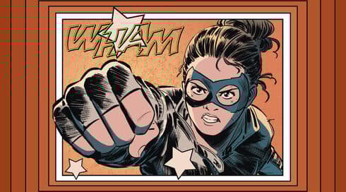 Whistle, también conocido como Willow Zimmerman, es el primer superhéroe explícitamente judío de DC Comics en décadas. (DC Comics) Whistle, también conocido como Willow Zimmerman, es el primer superhéroe explícitamente judío de DC Comics en décadas.