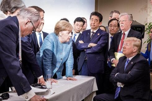 Merkel Trump