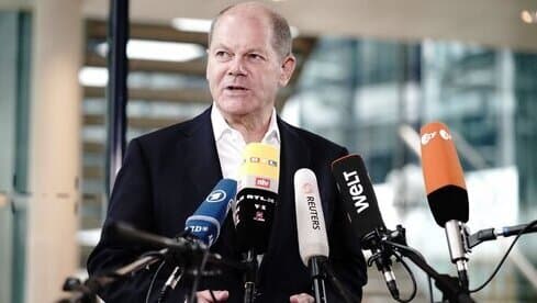 El ministro de Finanzas y vicecanciller alemán Olaf Scholz, líder del partido de centro izquierda SPD que obtuvo la mayor cantidad de votos en las elecciones federales alemanas.  