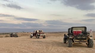 Paseo en vehículos todoterreno por el desierto. 