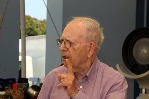 Efraim Halevi, exjefe del Mossad.