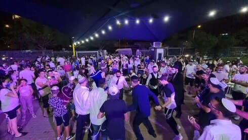 Celebraciones en Kfar Chabad.