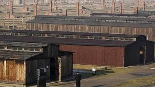 Campo de exterminio de Auschwitz-Birkenau en Polonia.