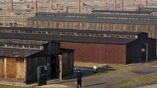 Campo de exterminio de Auschwitz-Birkenau en Polonia.