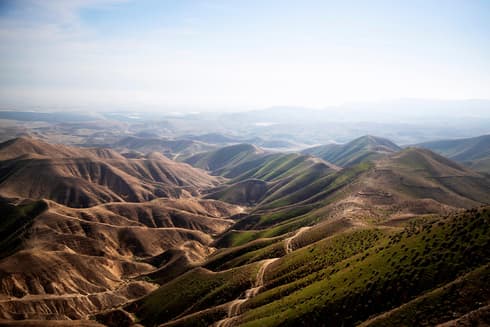 Valle del Rift de Jordania. 