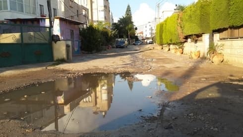 Mala infraestructura en la ciudad árabe de Taibe