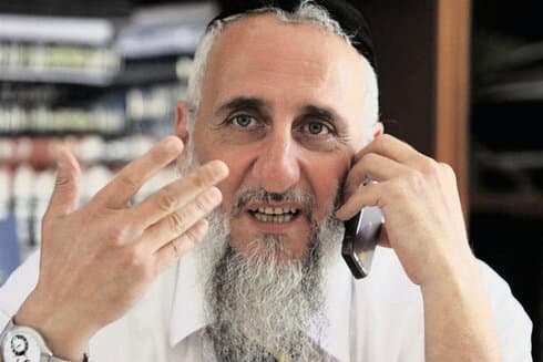 Rabino Aryeh Cohen, presidente de la facción de Shas en Rishon Lezion. 