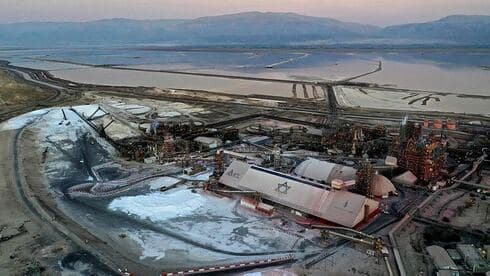 El parque industrial del Mar Muerto. 