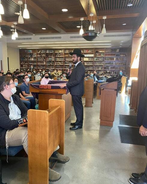 El gran rabino de Irán, Yehuda Garami, en Beverly Hills. 