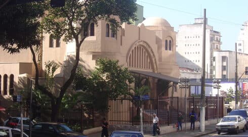 El museo visto desde el exterior en la Rua Martinho Prado. (Gentileza Museo judaico de San Pablo) El museo visto desde el exterior en la Rua Martinho Prado.
