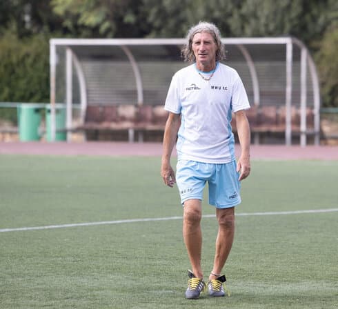 Fabian Grimberg, ex futbolista, líder del proyecto. 