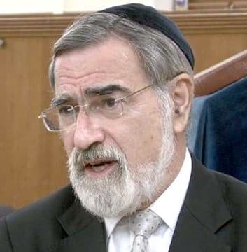 Rabino Jonathan Sacks. 