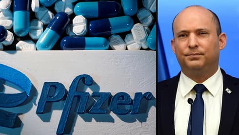 Medicamento experimental de Pfizer contra el coronavirus. Primer ministro Naftalí Bennett. 
