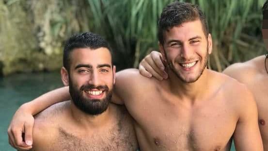 Yanai Rimon (derecha) junto a Alon, de viaje por América Latina. 