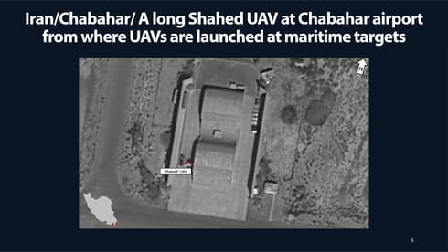Imagen aérea del dron Shahed 141. 