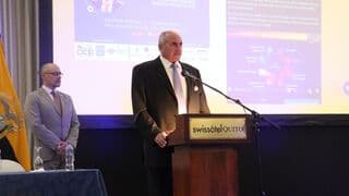 Kurt Freund, presidente de la CICEI, en el evento de lanzamiento.