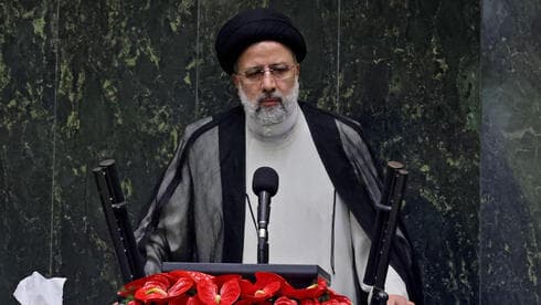 El presidente iraní Ebrahim Raisi. 