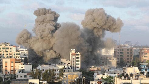 Ataque aéreo de las FDI en Gaza durante los combates entre Israel y Hamás en mayo pasado. 