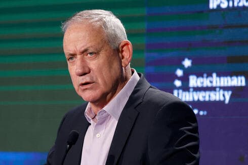 Ministro de Defensa Benny Gantz. 