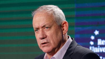 Benny Gantz, ministro de Defensa de Israel. 