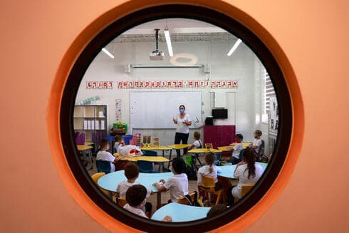 Alumnos de una escuela primaria en Jerusalem. 