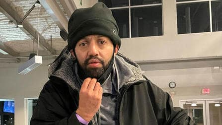 Malik Faisal Akram, el terrorista que tomó rehenes en la sinagoga de Texas. 