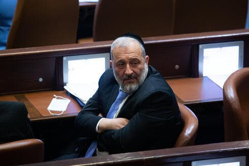 Aryeh Deri, líder de Shas. 