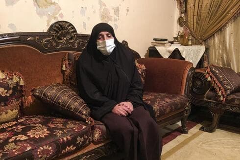 Umm Alaa, la madre de Omar Seif, quien fue asesinado el fin de semana en Irak. 
