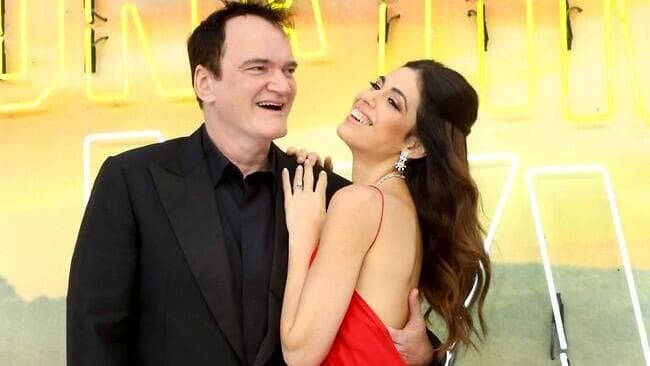 Quentin Tarantino y su esposa israelí Daniella Pick.