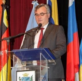 Conmemoración en Memoria de las Víctimas del Holocausto en Caracas. 