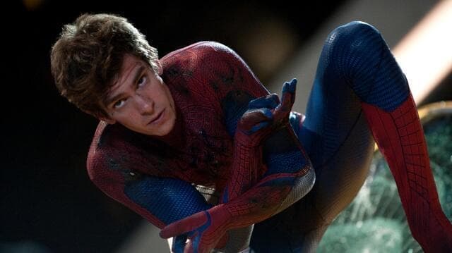 Andrew Garfield en su papel de Spiderman.