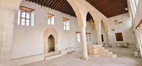Sinagoga recientemente renovada en Kilis, Turquía. 