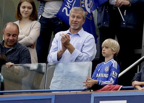 El multimillonario judío Roman Abramovich. 