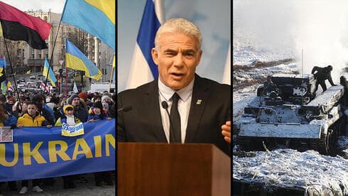 Lapid, el canciller israelí, dispuso una serie de medidas para ayudar a las víctimas de la guerra en Ucrania. 